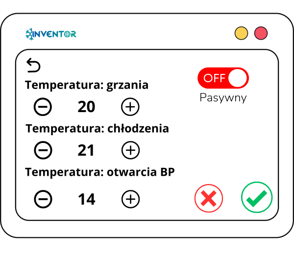 Ustawianie bypassu w rekuperatorze