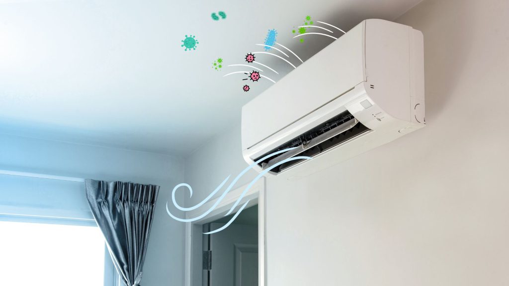 Klimatyzator i oczyszczacz powietrza w jednym.