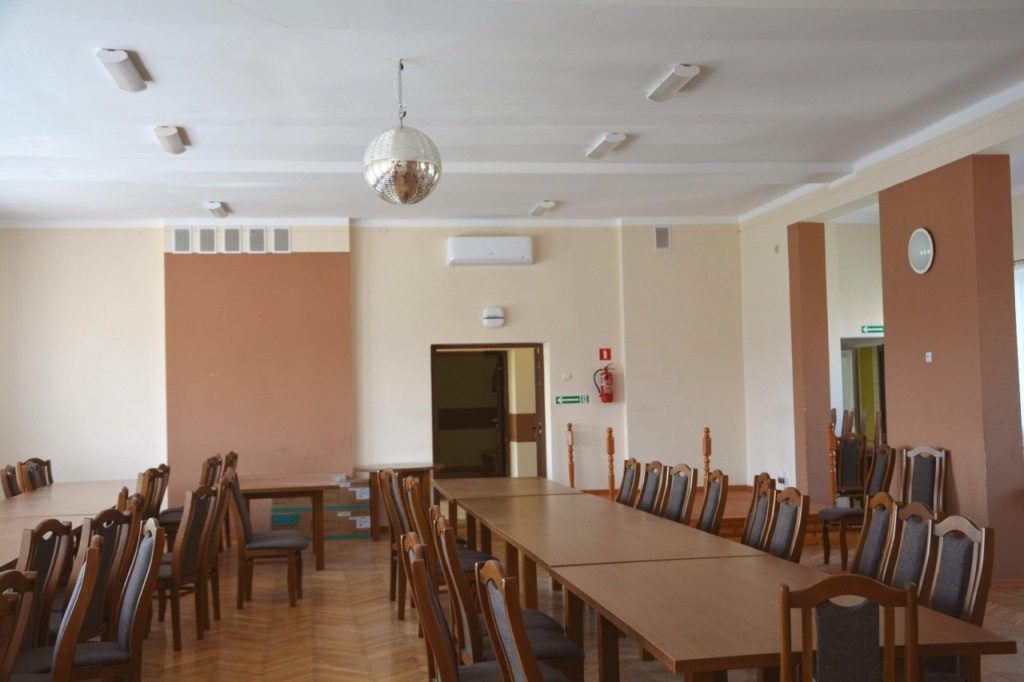 Klimatyzacja WDK w Markowcach, gmina Sanok