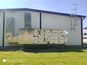 Centrala wentylacyjna budynku Delta Cad