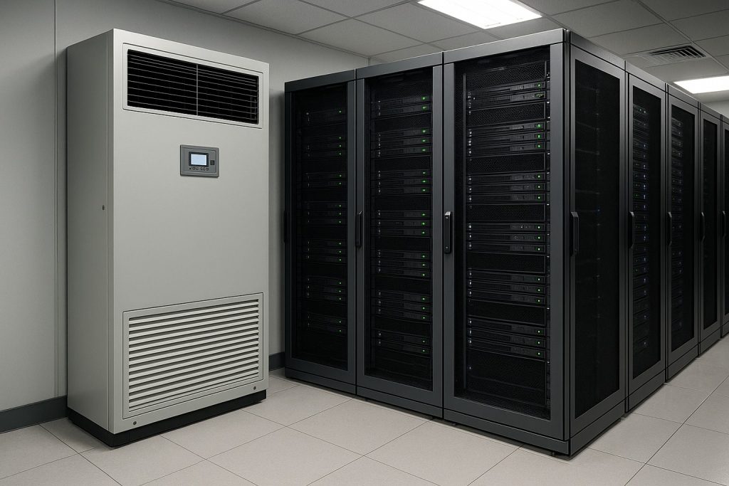 Klimatyzacja w serwerowni i data center: Wymagania, rozwiązania i najlepsze praktyki