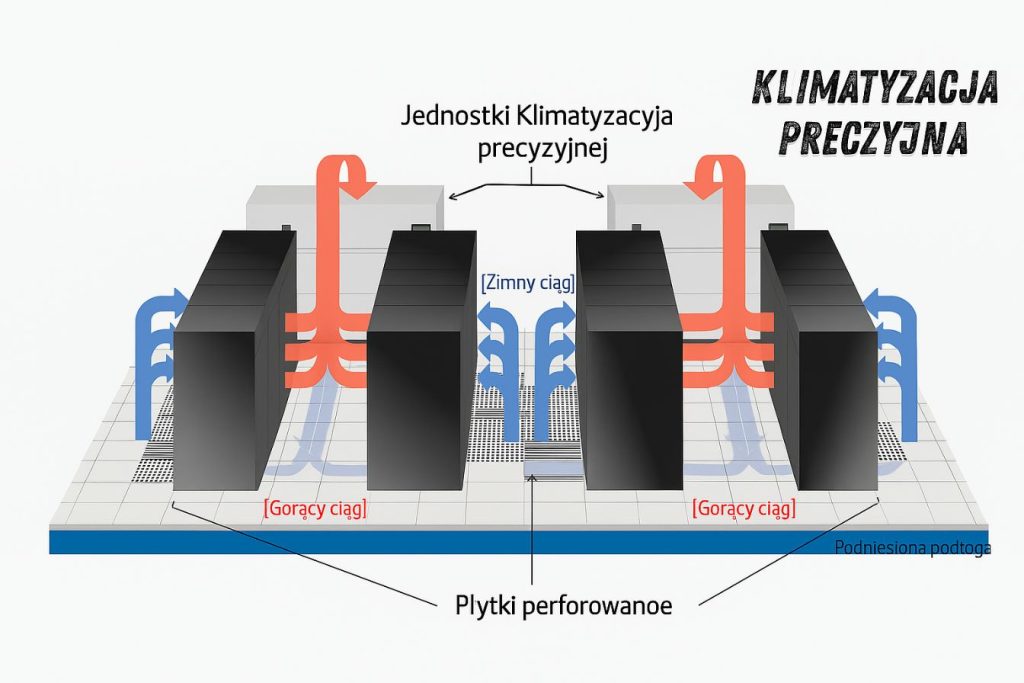 klimatyzacja precyzyjna schemat